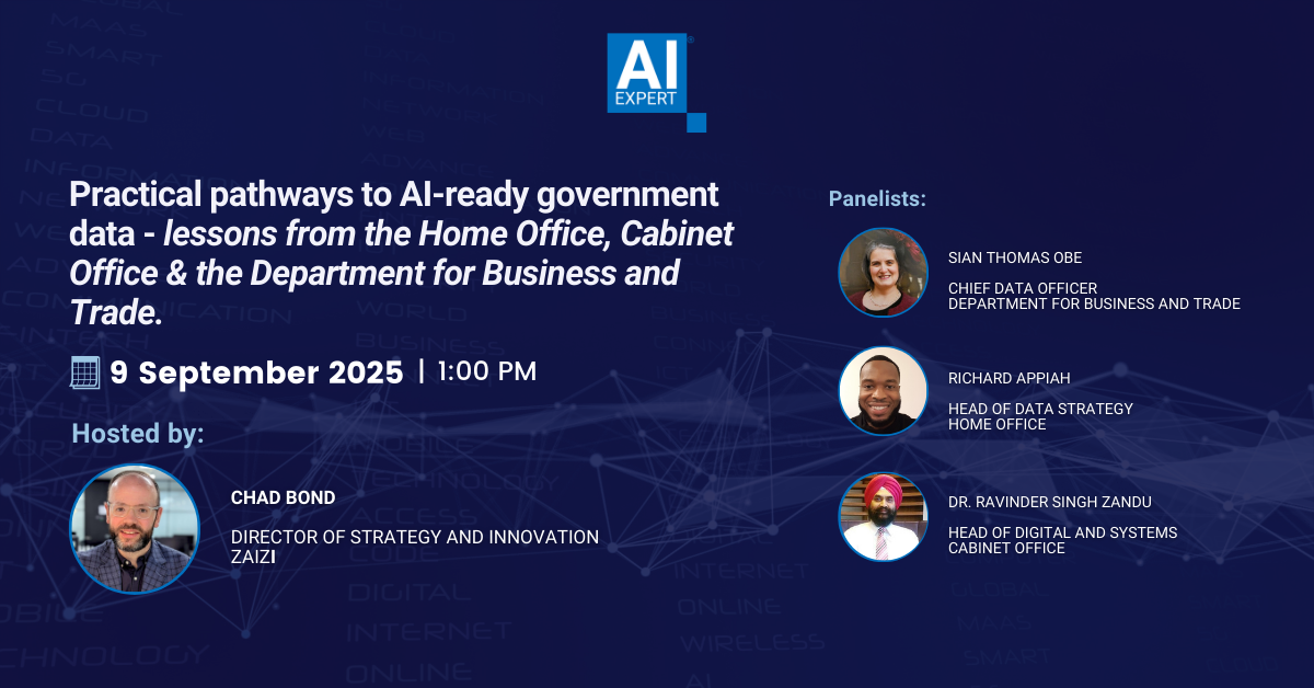 Practical pathways to AI-ready government data — lessons from the Home Office, Cabinet Office & the Department for Business and Trade