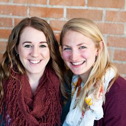 Emily Golden and Rachel May