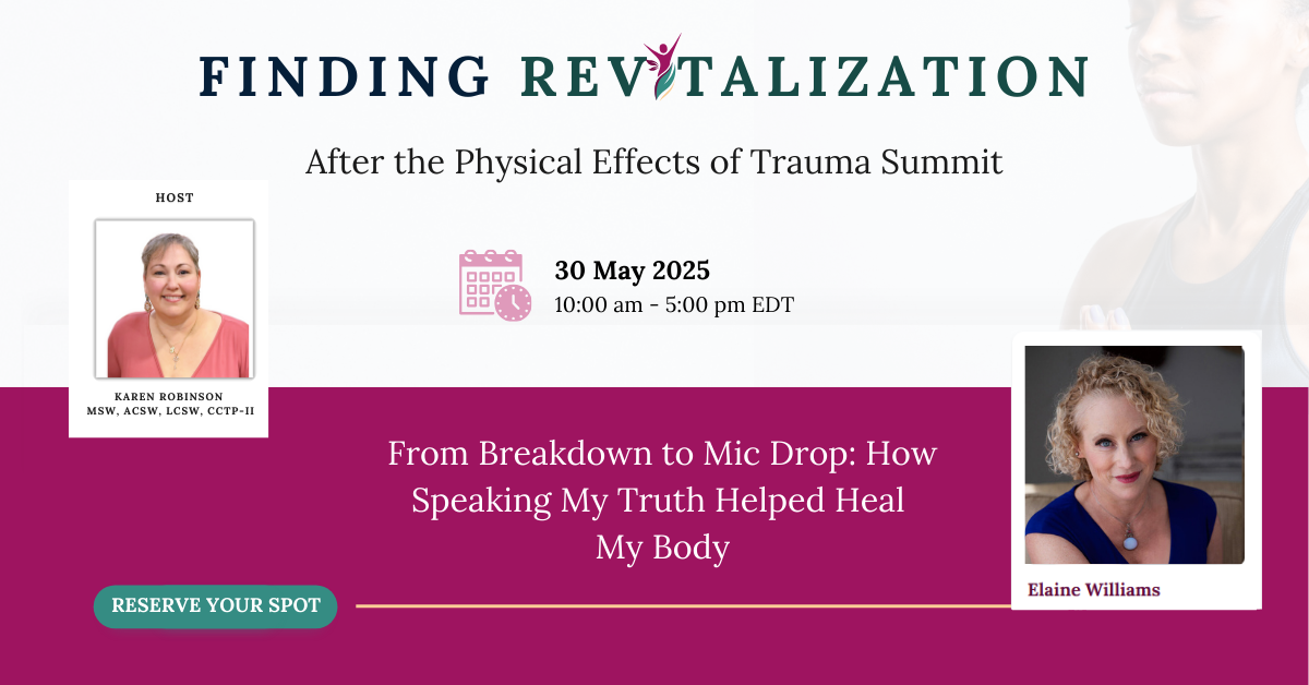 From Breakdown to Mic Drop: How Speaking My Truth Helped Heal My Body