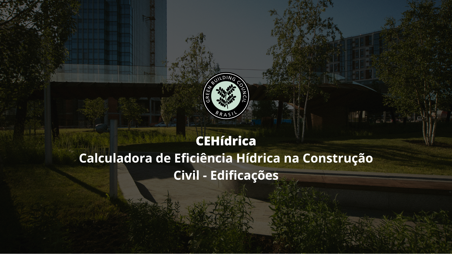 CEHidrica - Calculadora de Eficiência Hídrica na Construção Civil - Edificações