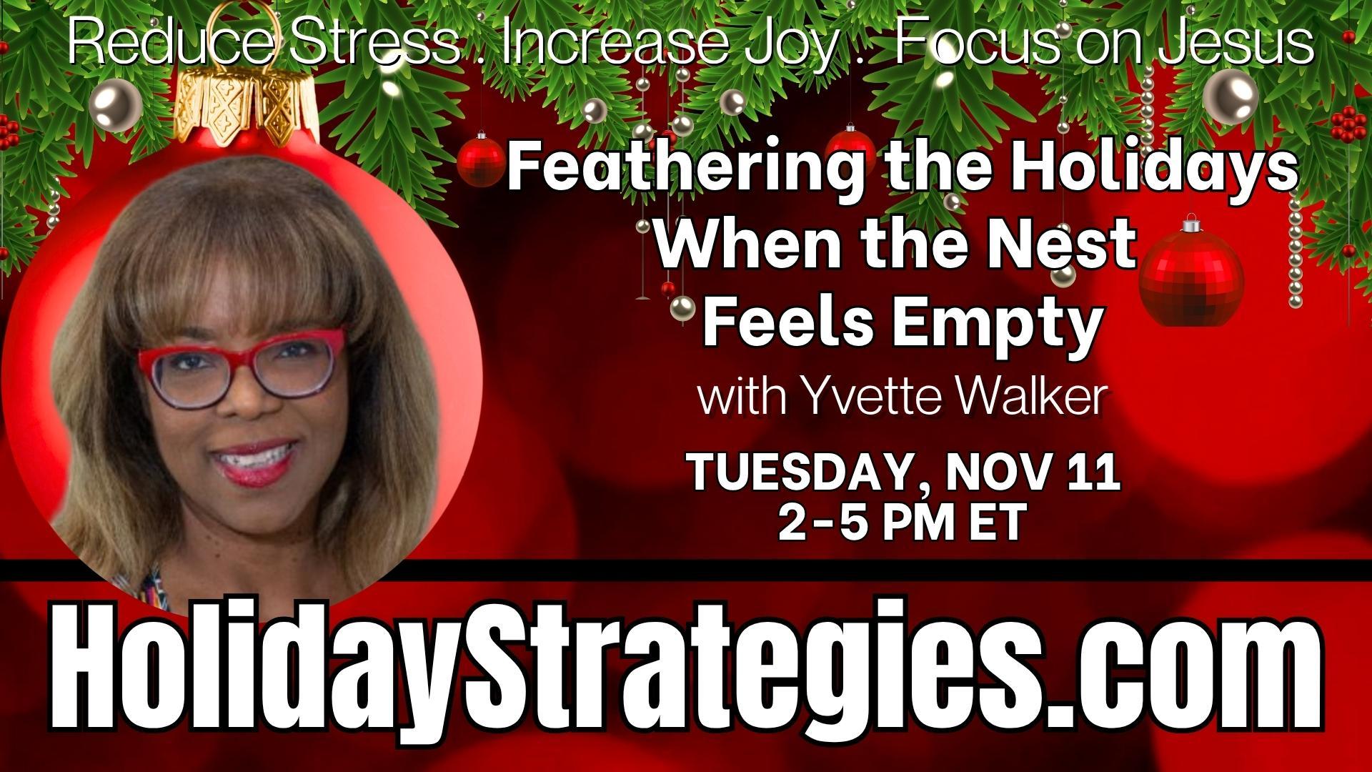 Feathering the Holidays When the Nest Feels Empty