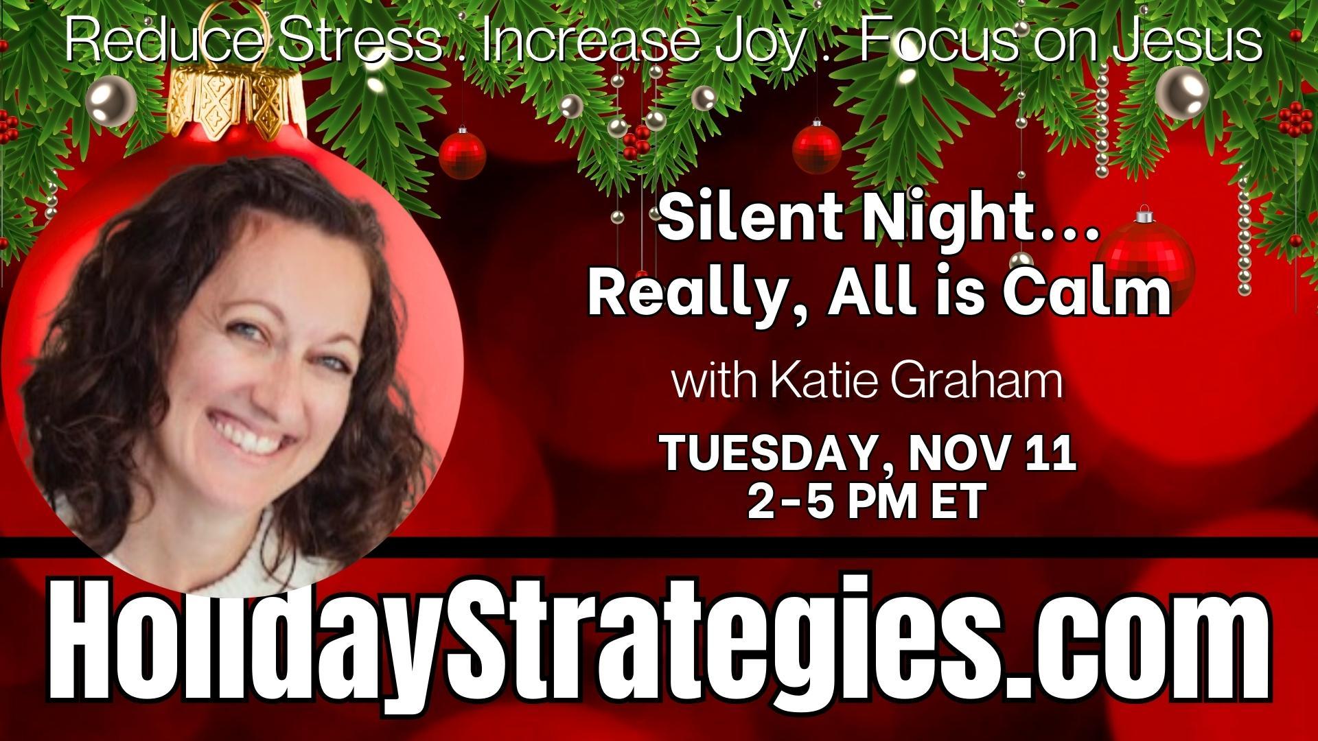 Silent Night...Really, All is Calm