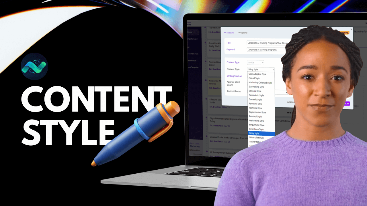 Ditch the Robot Voice: Create On-Brand AI Content That Connects | Content Styles Demo