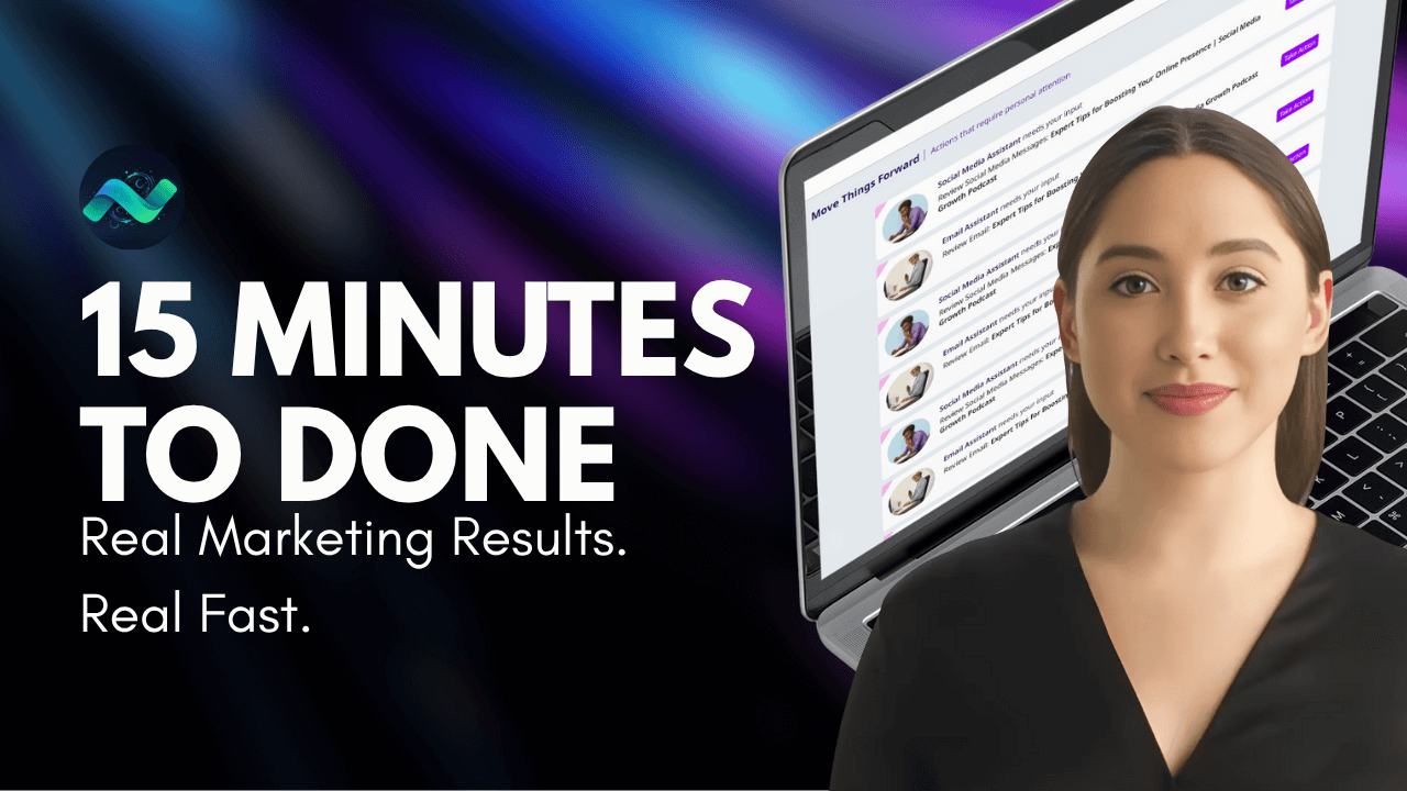 15 Minutes to Done: Real Marketing Results. Real Fast