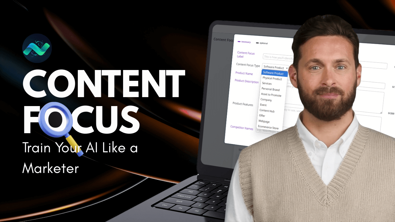 Train Your AI Like a Marketer! Easiest Way to Generate AI Content that Converts | Content Focus Demo