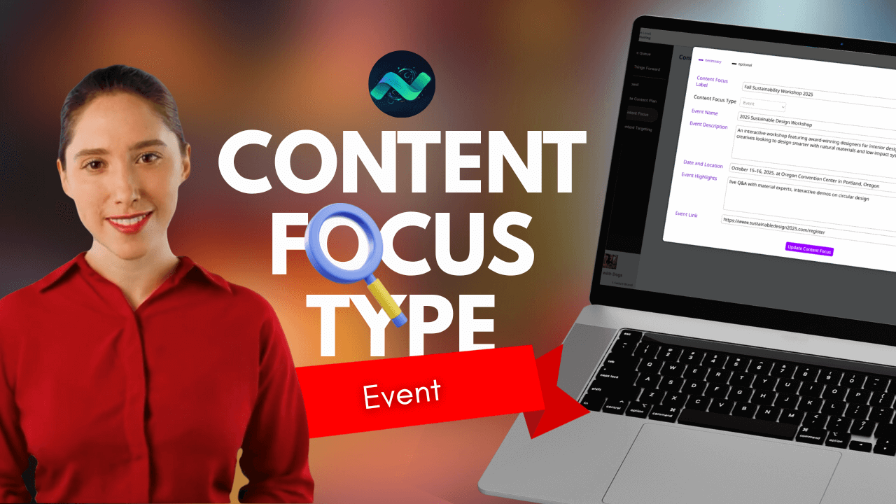 The Smartest Way to Promote Your Event with AI | Event Content Focus Demo