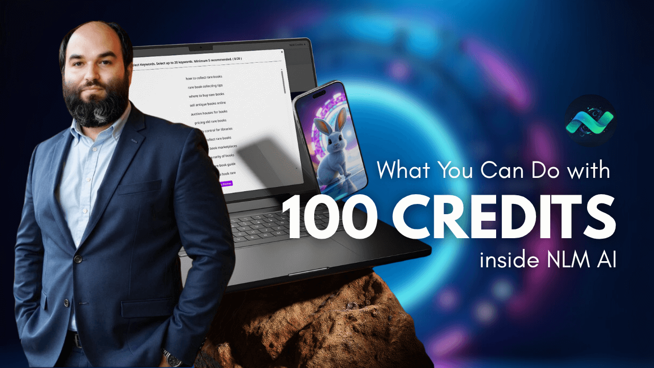 Let's Spend Credits Together! This Is What You Can Do with 100 Credits inside NLM AI