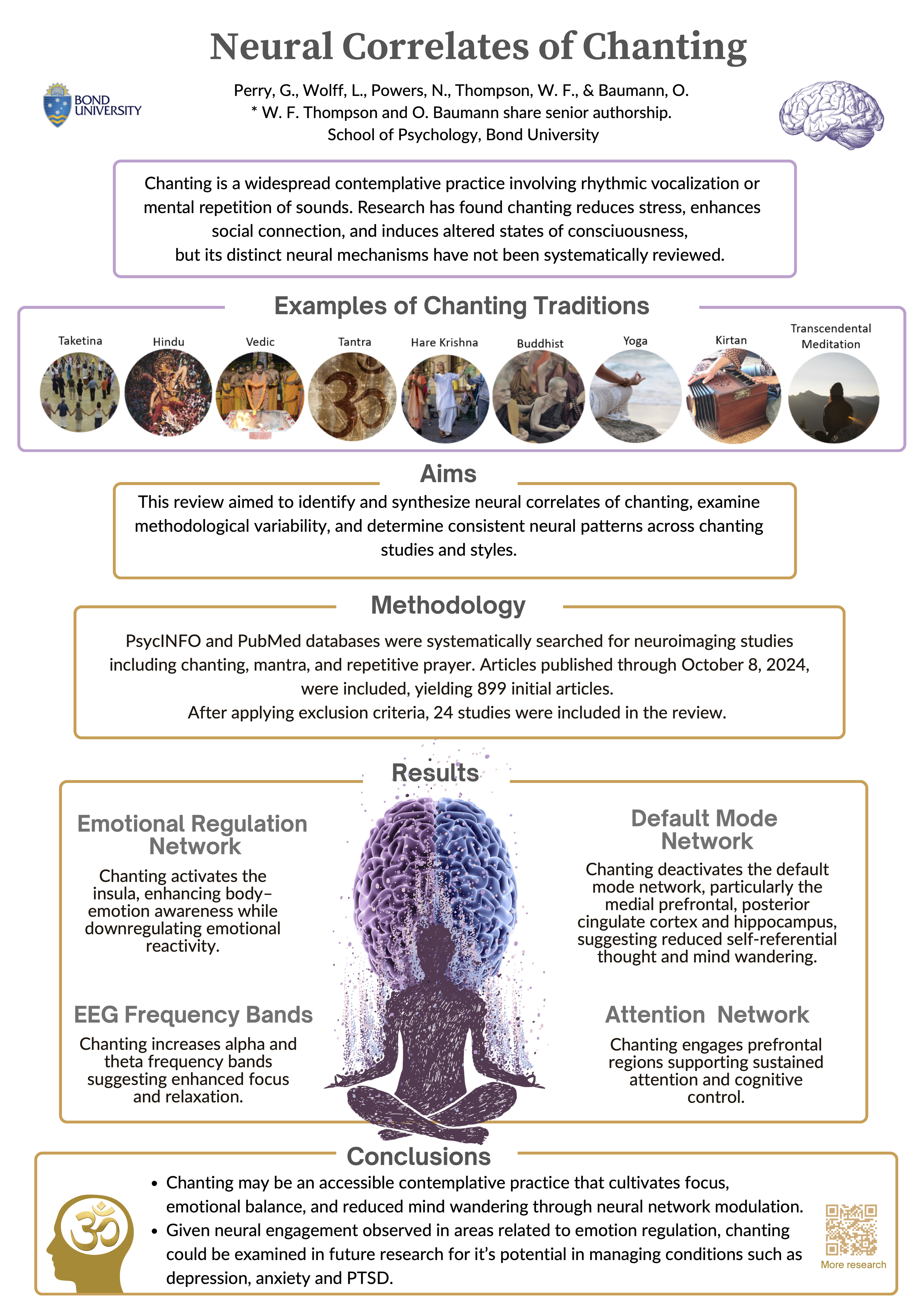 Neural Correlates of Chanting