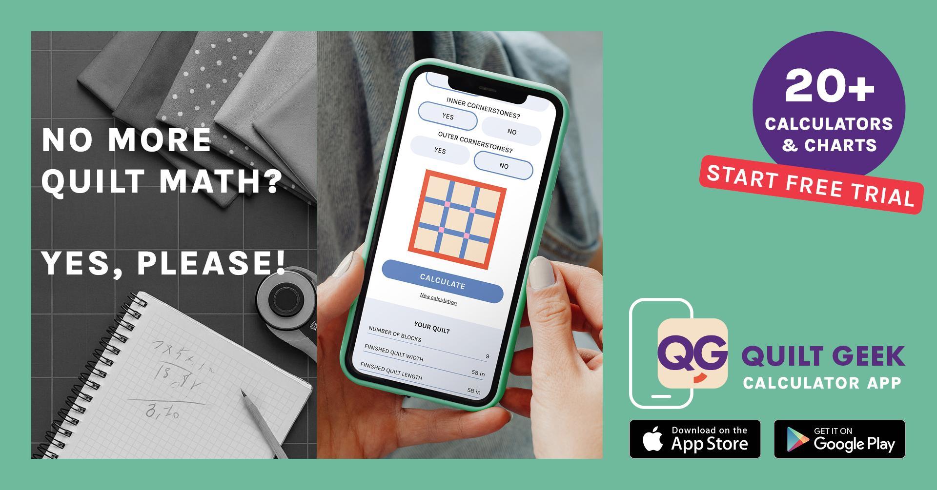 Try Quilt Geek – Start your 7-day free trial today!