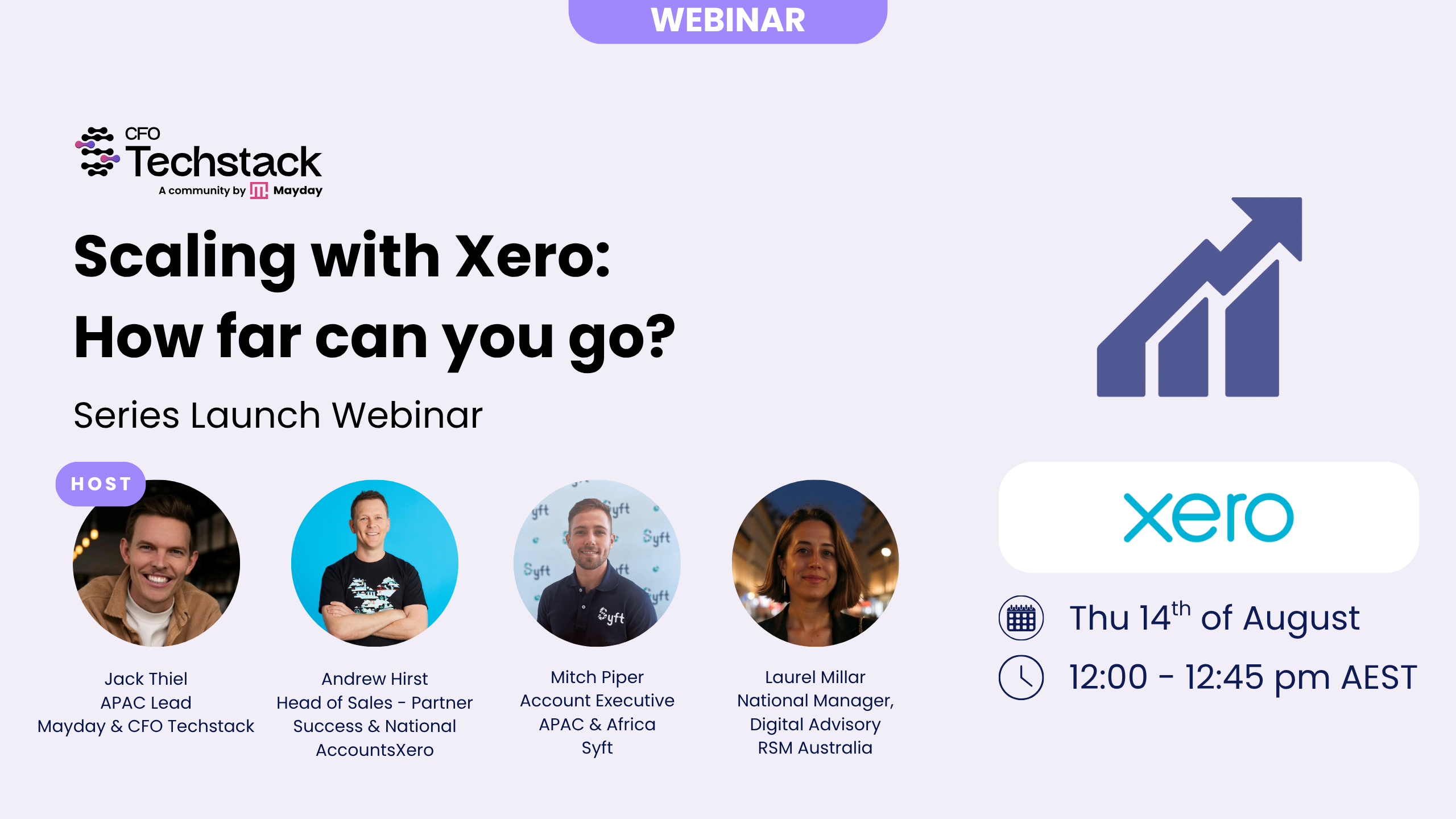 Launch: 'Scaling with Xero: How far can you go?'