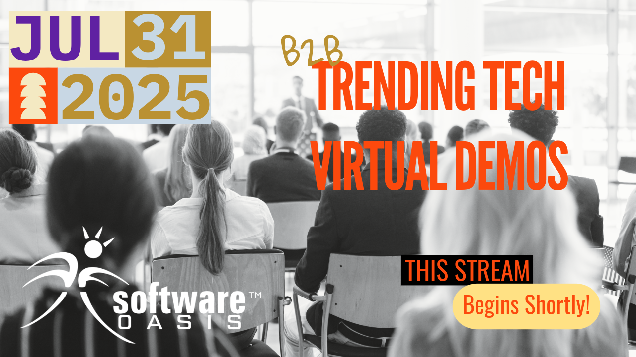 Trending B2B Tech Live SaaS Demos