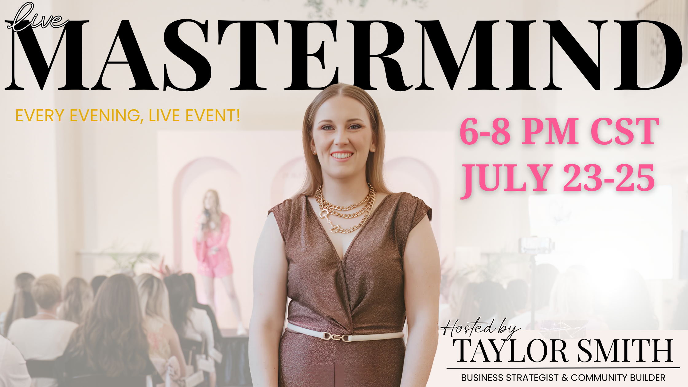 LIVE Mastermind Night 1: Perfect Your Pitch Roundtable