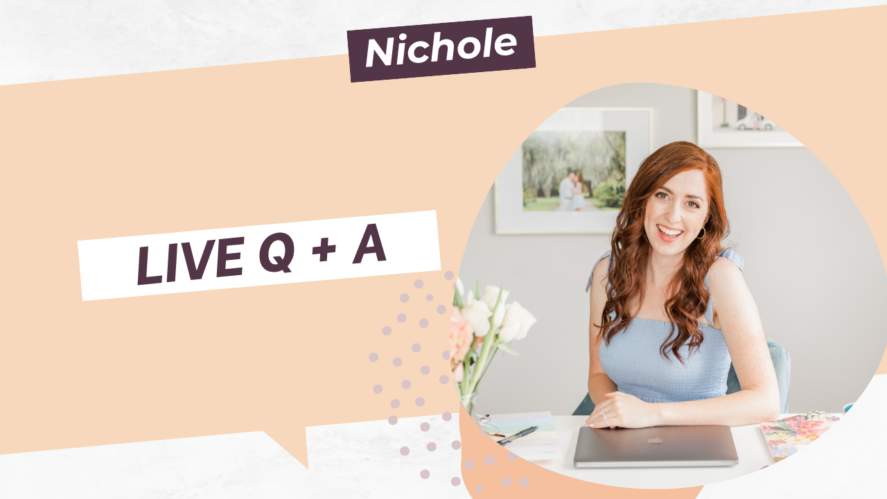 Live Q+A with Nichole