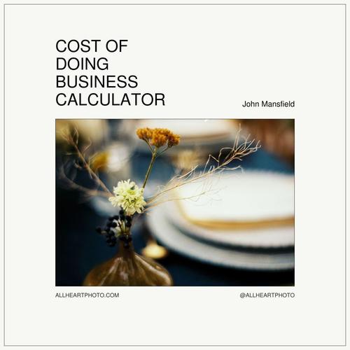 Cost of Doing Business Calculator