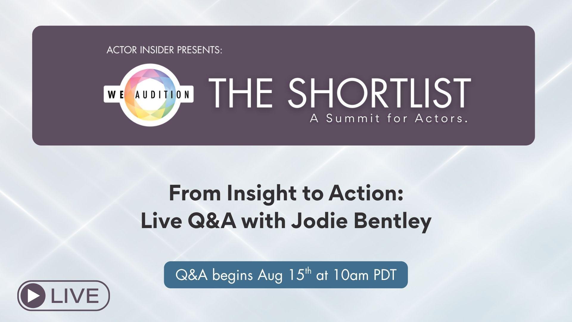 From Insight to Action: Live Q&A with Jodie Bentley