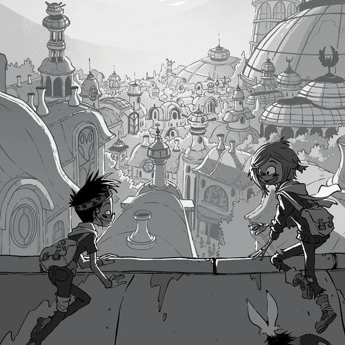 An Arkspire interior illustration