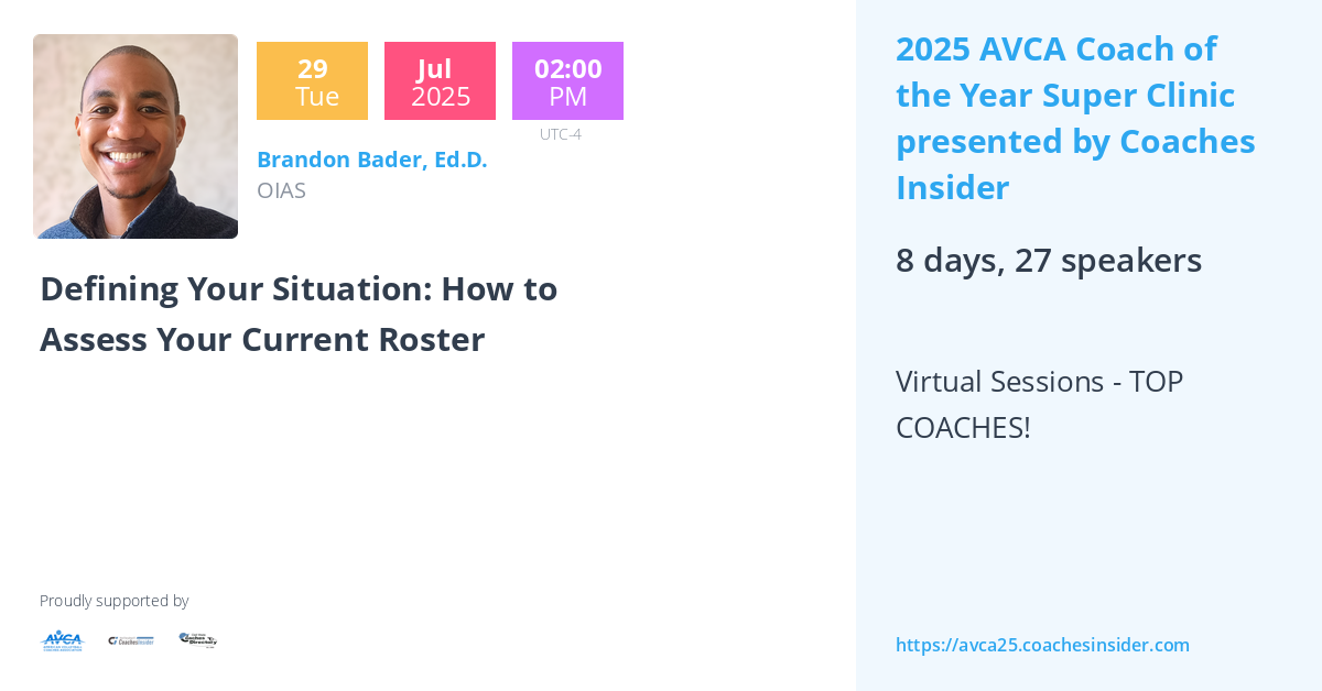 Defining Your Situation: How to Assess Your Current Roster