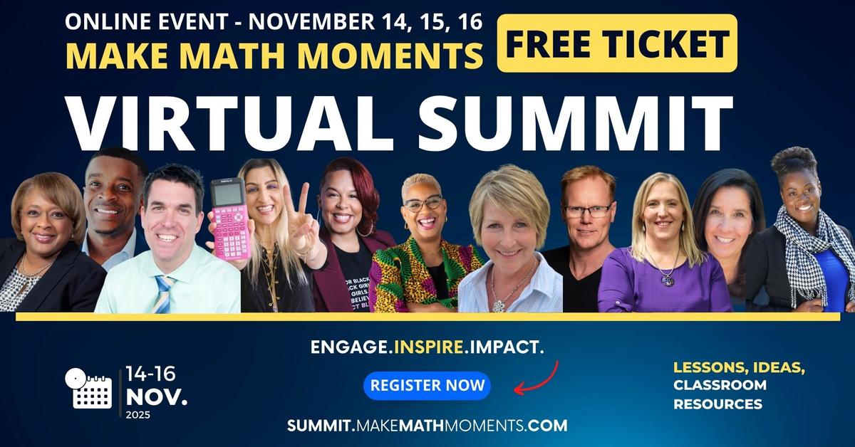 Schedule 2025 Make Math Moments Virtual Summit Schedule 2025 make math moments virtual summit