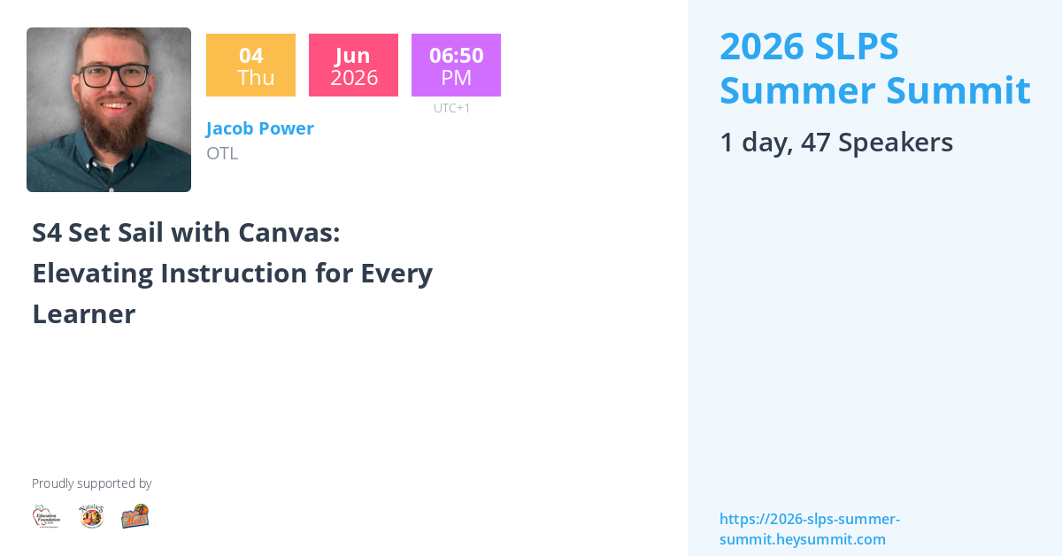 S4 Set Sail with Canvas: Elevating Instruction for Every Learner