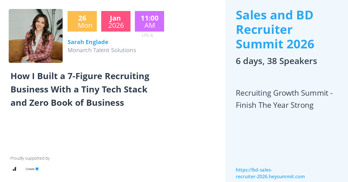 How I Built a 7-Figure Recruiting Business With a Tiny Tech Stack and ...
