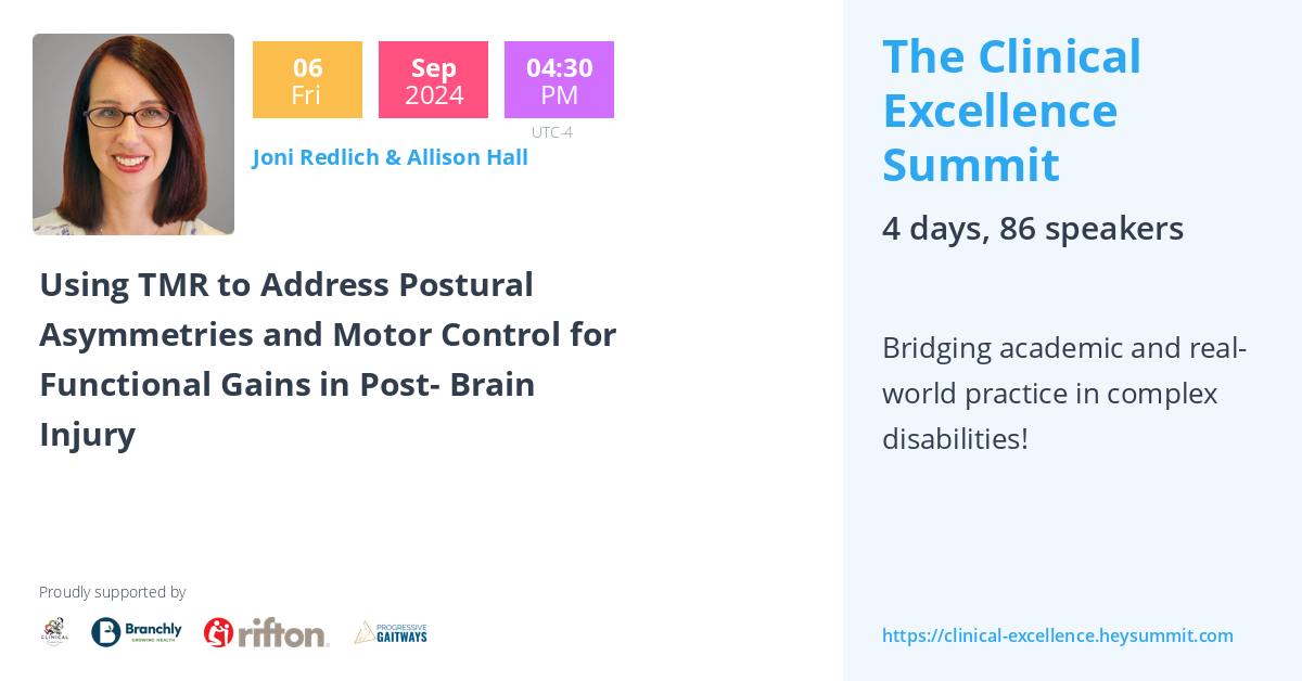 Joni Redlich - The Clinical Excellence Summit