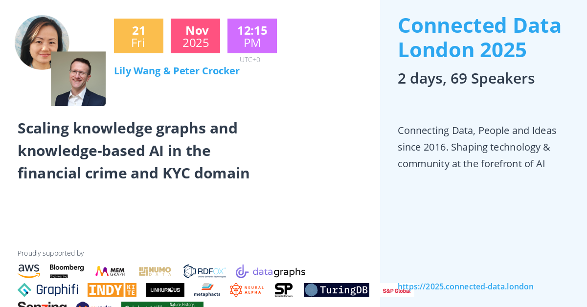 Lily Wang - Connected Data London 2025