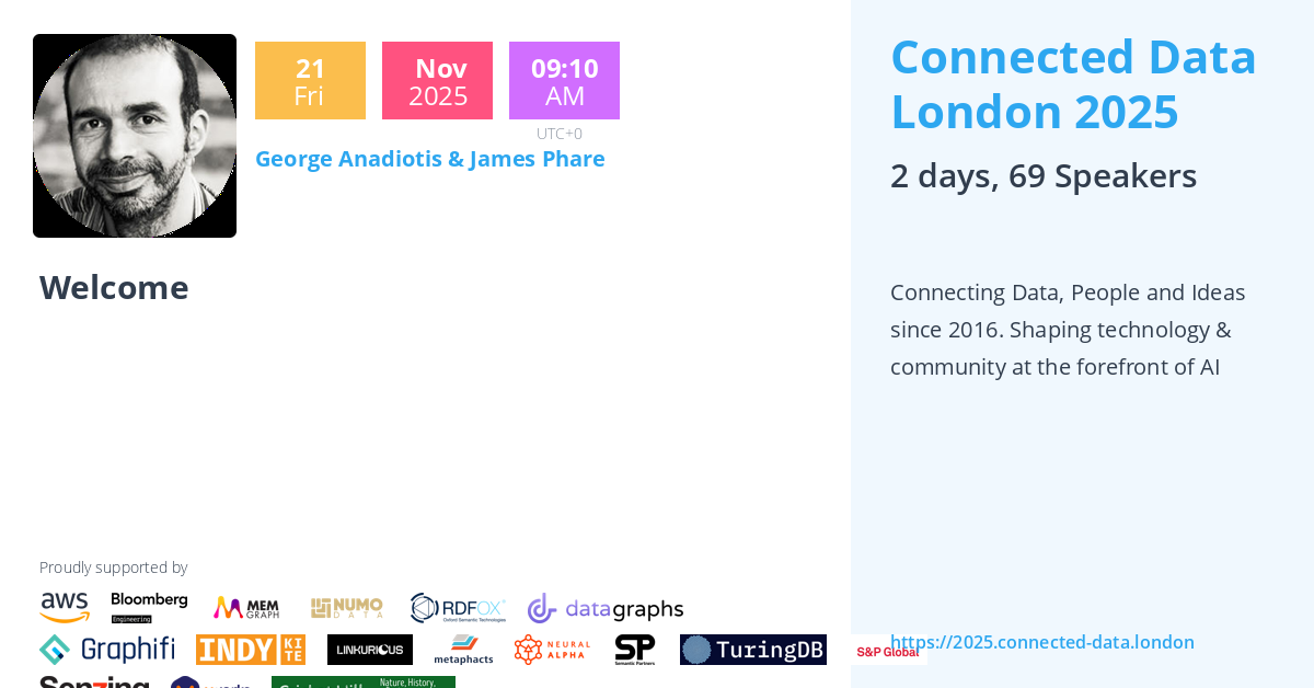 Welcome [2025.connected-data.london]
