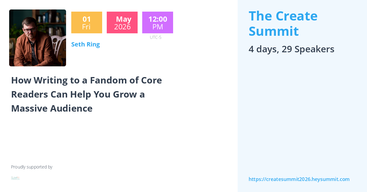 How Writing to a Fandom of Core Readers Can Help You Grow a Massive ...