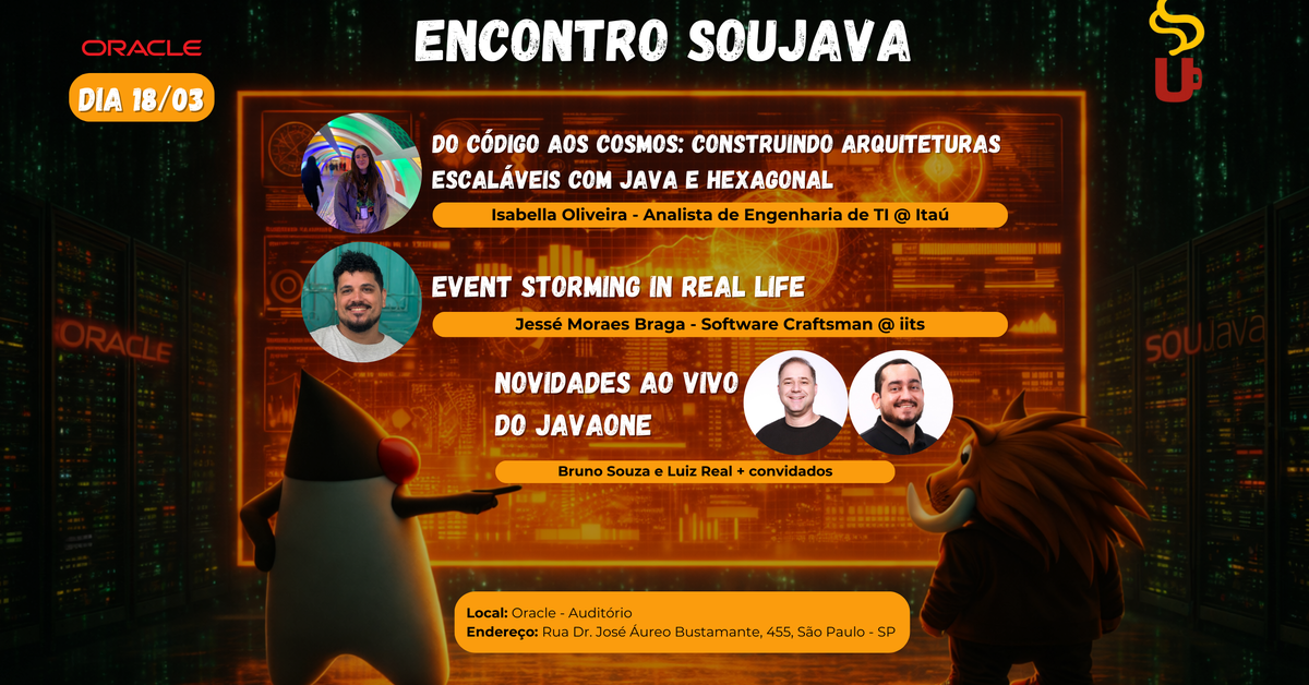 Encontro do SouJava - Março 2026