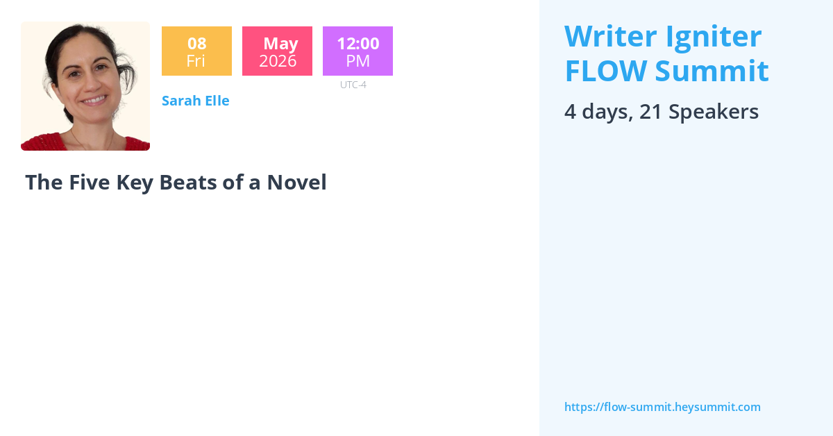 Key Beats Example The Five Key Beats of a Novel