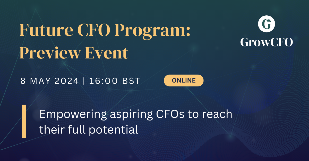 Future CFO Program: Preview Event 080524