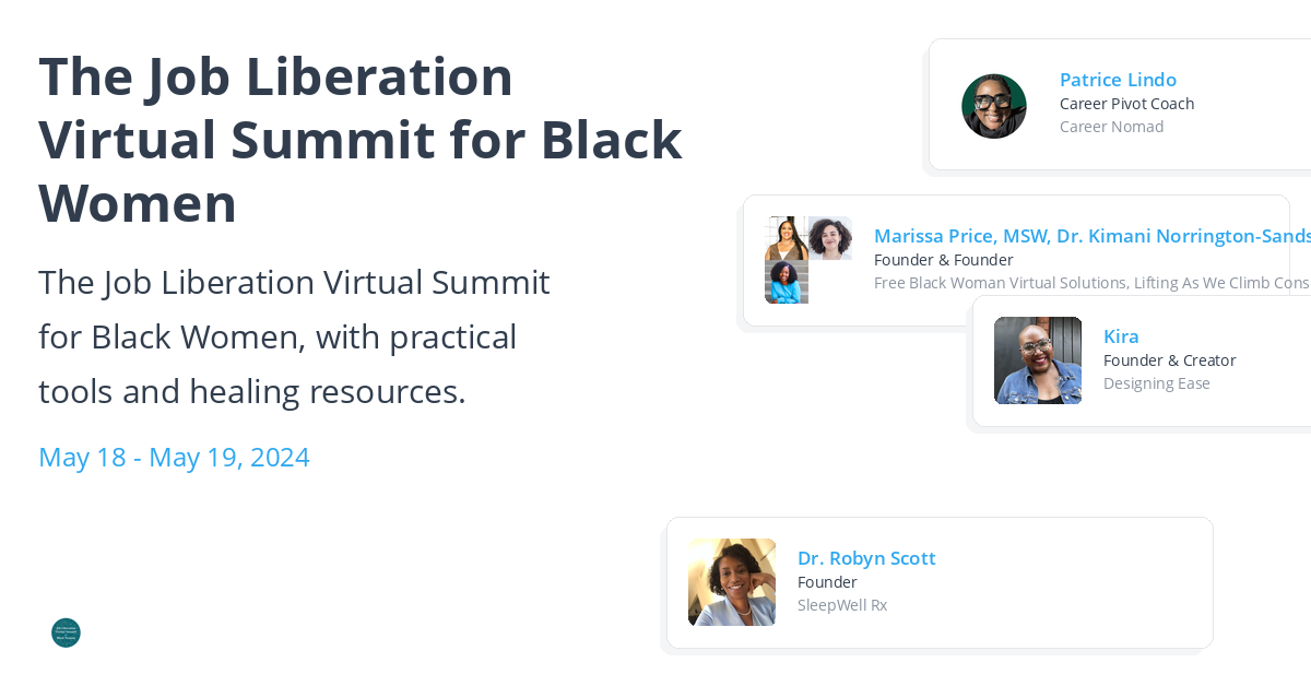 The Job Liberation Virtual Summit For Black Women