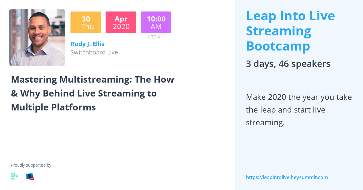 Mastering Multistreaming: The How & Why Behind Live Streaming to ...