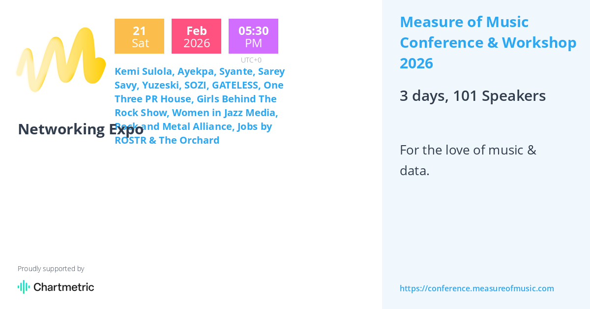 Rock and Metal Alliance - Measure of Music Conference & Workshop 2026