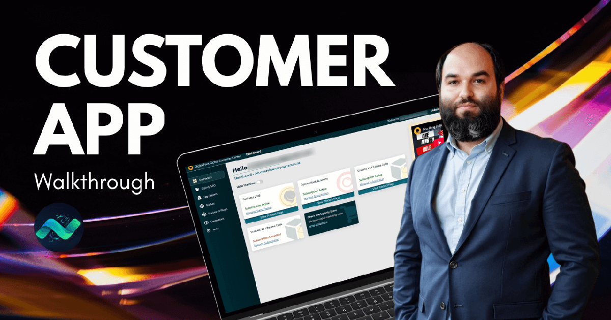 Customer App Walkthrough