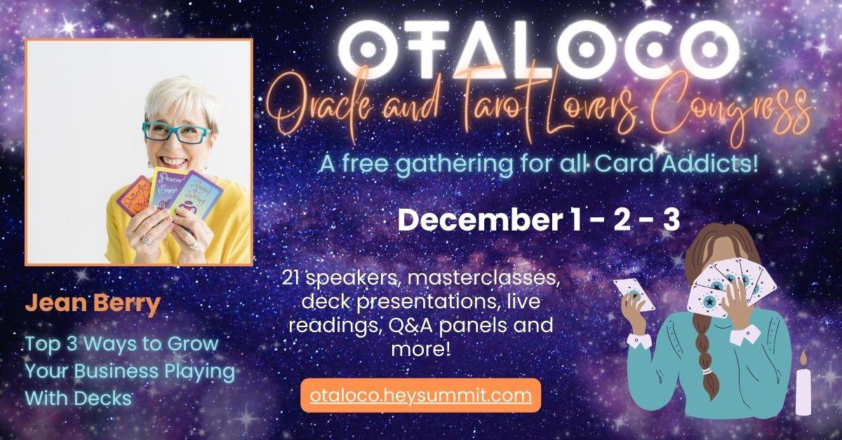 Jean Berry - OTALOCO, Oracle and Tarot Lovers Congress