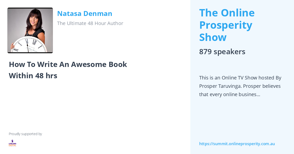 How To Write An Awesome Book Within 48 hrs