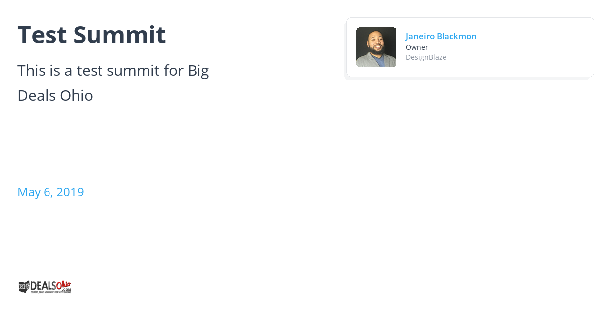 Test Summit