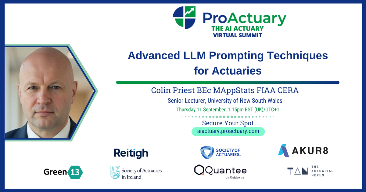 Advanced LLM Prompting Techniques for Actuaries