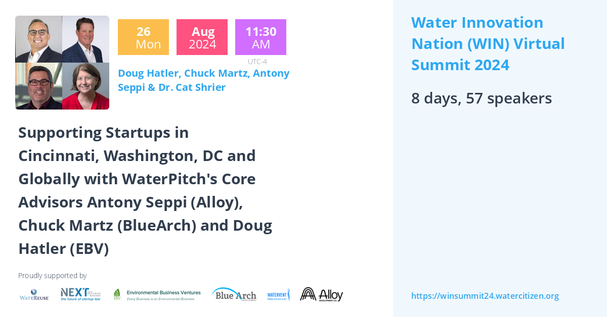 Doug Hatler - Water Innovation Nation (WIN) Virtual Summit 2024
