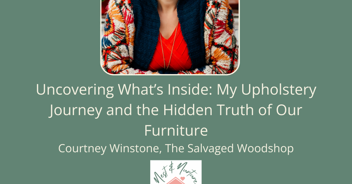 Uncovering What’s Inside: My Upholstery Journey and the Hidden Truth of ...